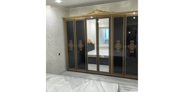 спальня Дженіфер чорний глянець. Photo 2